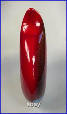 Anita Harris Studio Coming Home Teardrop Vase Signed Extra Large 31cm EC