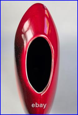 Anita Harris Studio Coming Home Teardrop Vase Signed Extra Large 31cm EC