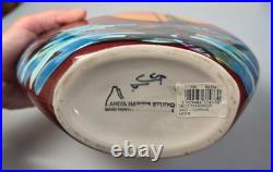 Anita Harris Studio Coming Home Teardrop Vase Signed Extra Large 31cm EC