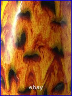 Anita Harris Studio Pottery Hot Coals Pattern Large 20cm Vase