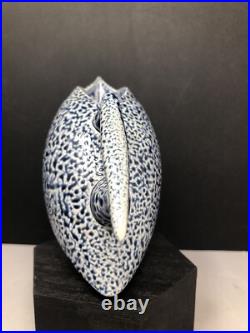 Anthony Theakston Studio Pottery Salt glazed Small Porcelain Bird Jug 11cm #2477