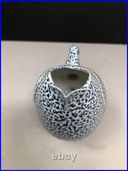 Anthony Theakston Studio Pottery Salt glazed Small Porcelain Bird Jug 11cm #2477