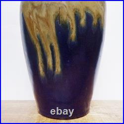 Antique French Vase Jean Pointu Signed Studio Art Pottery Large Glazed Stoneware