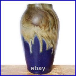 Antique French Vase Jean Pointu Signed Studio Art Pottery Large Glazed Stoneware