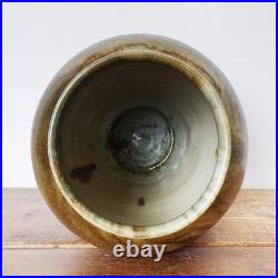 Antique French Vase Jean Pointu Signed Studio Art Pottery Large Glazed Stoneware