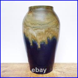 Antique French Vase Jean Pointu Signed Studio Art Pottery Large Glazed Stoneware