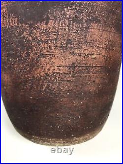 Antique Vintage Studio Pottery stoneware Vase Signed J D Hand Made Antique Vintage Studio Pottery stoneware Vase Signed J D Hand Made