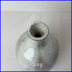 Art Studio Pottery Vase Abstract Design Signed Sherman