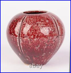 Aylesford Pottery The Friars Red Glazed Studio pottery Vase