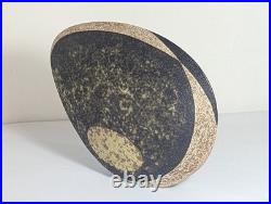 BEN ARNUP Pottery Free form Trompe L'oeil Optical Stoneware Vase Decorative Art