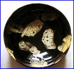 BS England Studio Art Pottery English Charger honeycomb brown ceramic bowl vgc BS England Studio Art Pottery English Charger honeycomb brown ceramic bowl vgc