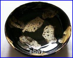 BS England Studio Art Pottery English Charger honeycomb brown ceramic bowl vgc BS England Studio Art Pottery English Charger honeycomb brown ceramic bowl vgc