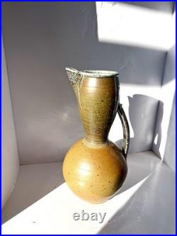 Barry Huggett Rare And Early Monumental Studio Pottery Water Jug
