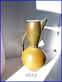 Barry Huggett Rare And Early Monumental Studio Pottery Water Jug