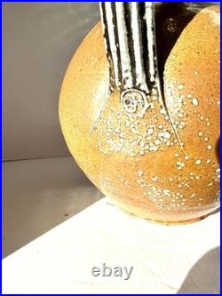Barry Huggett Rare And Early Monumental Studio Pottery Water Jug