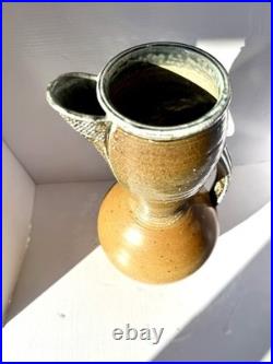 Barry Huggett Rare And Early Monumental Studio Pottery Water Jug