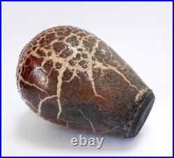 Beautiful Bruce Chivers Lustre Raku Glaze Studio Art Pottery 6.4 Vase