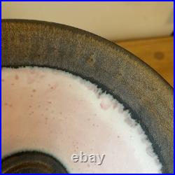 Beautiful Martin Silber Studio Pottery Bowl And Vase Pink Bronze Lucie Rie Style