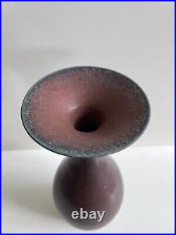 Beautiful Matt Studio Pottery Vase By Delan Cookson