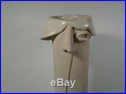 Ben Sams Pacific Northwest Ceramic Studio Crafted Pottery Artist Signed Vase 70s
