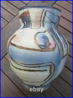 Bernard Forrester Large Stoneware Lustred Vase Leach/dartington