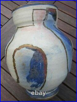 Bernard Forrester Large Stoneware Lustred Vase Leach/dartington