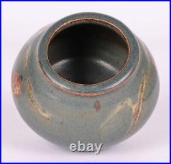 Bernard Howell Leach Studio Pottery Vase with Stylized Patterning