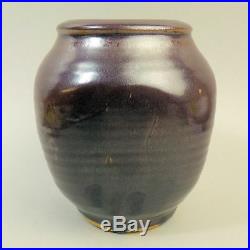 Bernard Leach St Ives Studio Pottery Vase (clear Seal Marks)