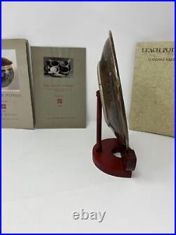 Bernard Leach St Ives standardware Medium plate (waves) #31