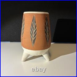 Bernard Moss Mevagissey Tripod Vase Studio Pottery
