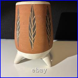 Bernard Moss Mevagissey Tripod Vase Studio Pottery