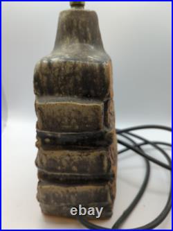 Bernard Rooke Brutalist Lamp Mid Century Studio Pottery Not Pat Tested Bernard Rooke Brutalist Lamp Mid Century Studio Pottery Not Pat Tested