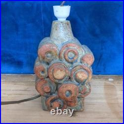 Bernard Rooke (british, B. 1938) A Stoneware Studio Pottery Lamp