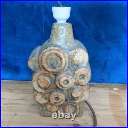 Bernard Rooke (british, B. 1938) A Stoneware Studio Pottery Lamp