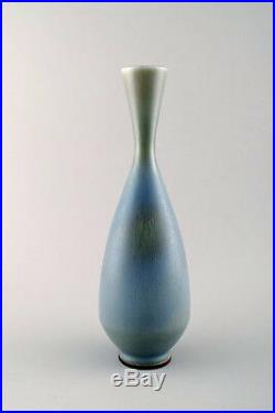 Berndt Friberg Studio large ceramic vase. Modern Swedish design