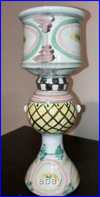 Bjorn Wiinblad Mid-century Studio Art Pottery Head Vase V40 1966