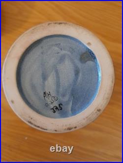 Black Ryden Vase by Anita Harris 2003 the night sky