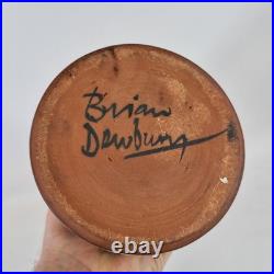 Brian Dewbury Signed Studio Pottery Vase 29.5cm High