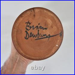 Brian Dewbury Signed Studio Pottery Vase 29.5cm High