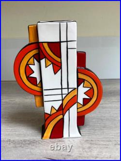 Brian Wood Clarice Cliff Inspired Jazz Vase