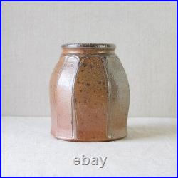 British Studio Pottery Wood-Fired Vase Micki Schloessingk Bridge Pottery Wales