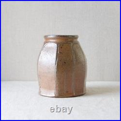 British Studio Pottery Wood-Fired Vase Micki Schloessingk Bridge Pottery Wales