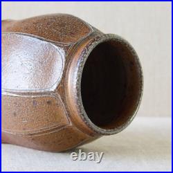 British Studio Pottery Wood-Fired Vase Micki Schloessingk Bridge Pottery Wales