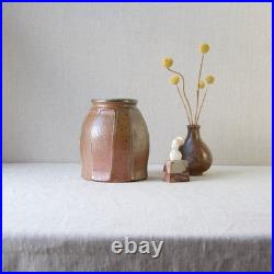 British Studio Pottery Wood-Fired Vase Micki Schloessingk Bridge Pottery Wales