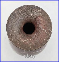 Bruce Chivers Raku Studio Pottery Vase