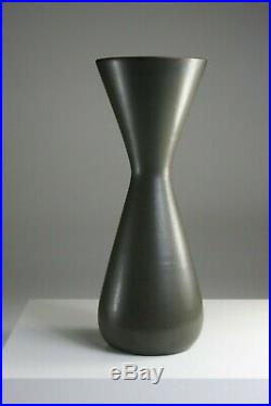 CARL-HARRY STALHANE Slim studio vase Rorstrand Sweden -1950s Small chip