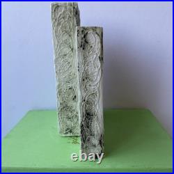 CARN POTTERY RED SPOT CHIMNEY VASE SIGNED by JOHN BEUSMAN RARE EX. CON