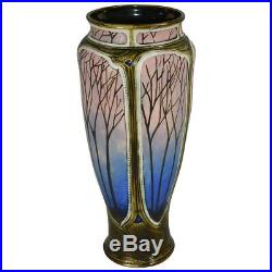 Calmwater Designs Stephanie Young Pottery Scenic Twilight Porcelain Vase