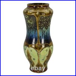 Calmwater Designs Stephanie Young Studio Pottery Scenic Butterfly Porcelain Vase
