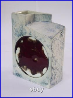 Carn Pottery Red Spot Vase John Beusmans Vintage Cornwall Studio Penzance